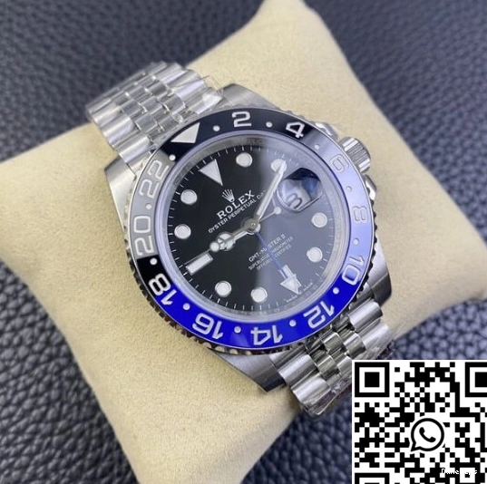 Dial M126710BLNR-0002 Factory Master Black Rolex GMT II Clean 0224